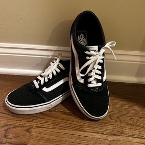 Black Vans US mens